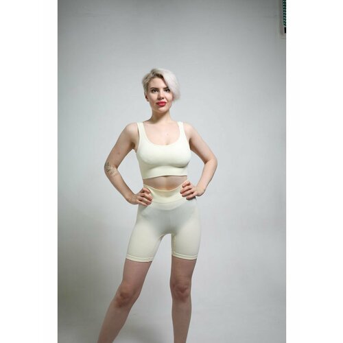 фото Костюм, размер 40/48, белый нет бренда