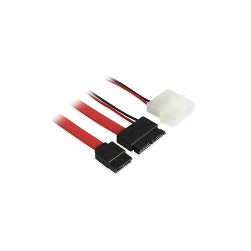 Переходник SATA + Molex на Slimline SATA адаптер для ПК интерфейсный кабель SATA 0.5 м