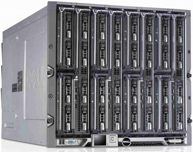 Шасси Dell PowerEdge M1000e б/у