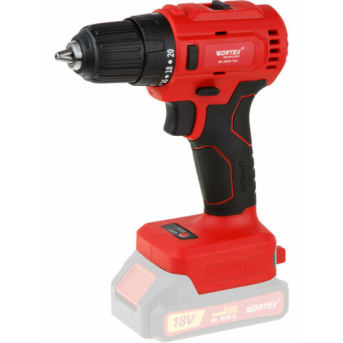 Дрель-шуруповерт аккумуляторная WORTEX BD 2025-1 Dli ALL1 SOLO 0329359 4621₽
