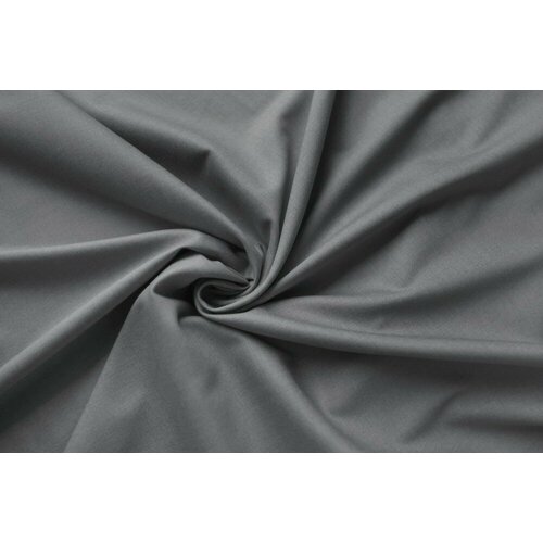 Ткань костюмная вискоза премиум-качества светло-серого цвета