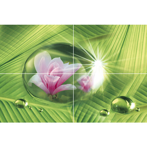 Pink drop P4D263 Панно из 4-х плиток 60х40