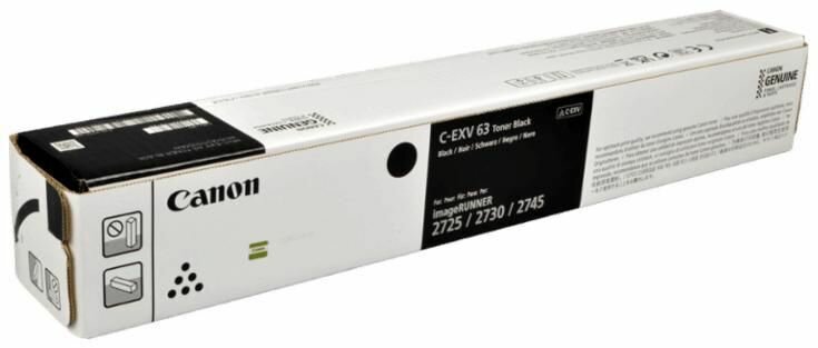 Тонер Canon C-EXV63 5142C002 черный туба для копира iR2725i/2730i