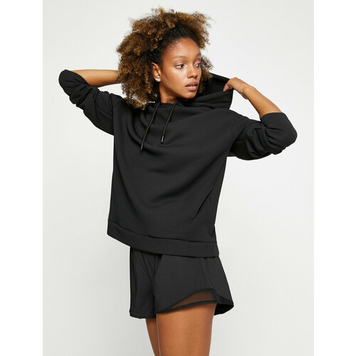 фото Худи koton, размер m, черный