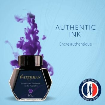 Расходный материал Waterman Флакон с чернилами (CWS0110750) Tender Purple чернила фиолетовые чернила 50мл для ручек перьевых