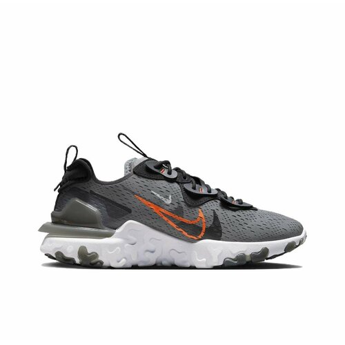 Кроссовки NIKE React, размер 9,5us/42ru, белый, серый