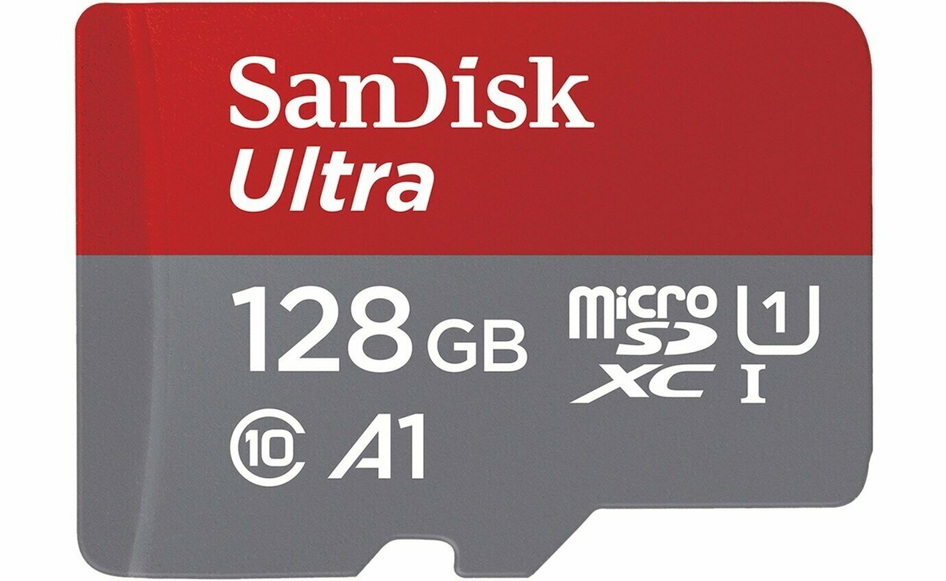 Карта памяти Sandisk microSDXC 128Gb Ultra Class 10 UHS-I U1 A1 140 MB/s