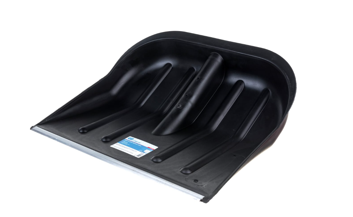 Лопата для уборки снега пластиковая 465 х 415 мм без черенка  Сибртех