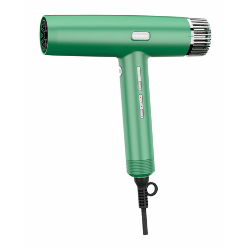 Роскошный фен для волос 1800Вт, 3 скорости, 3 режима температуры, умный сенсор