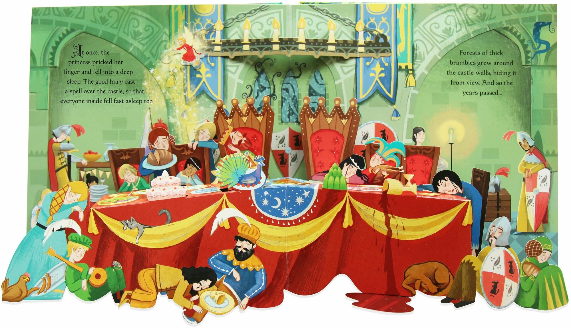 Спящая красавица. Сказки панорамки. Книга-панорама - Sleeping Beauty. Pop Up Fairy Tales - фото №4