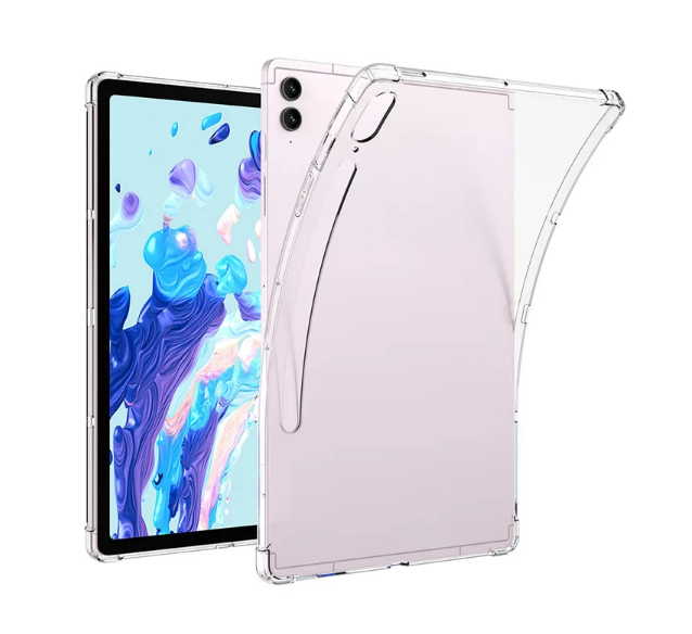 Чехол накладка противоударный для планшета Samsung Galaxy Tab S9 Plus + (12.4") прозрачный