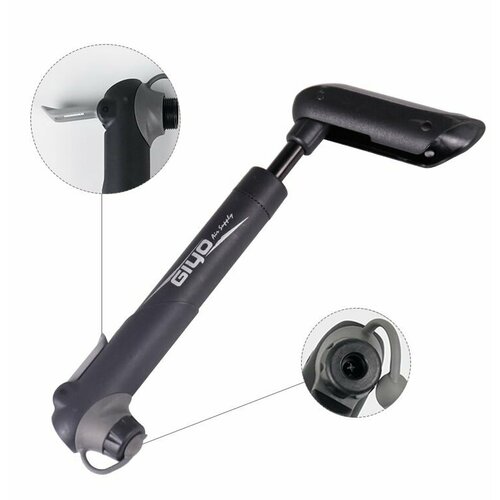 Насос GP-42S 6-190417 пластиковый универсальная головка AVFV ниппель Т-образная ручка 120PSI GIYO 117000₽