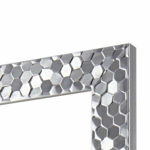 Рама для картин зеркал 30х40х27 см пластиковая Calligrata 6516 серебро 715₽