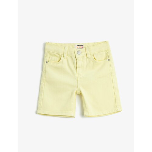 фото Бриджи koton, размер 7-8 лет, желтый