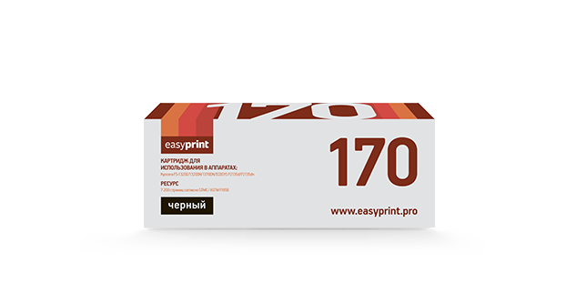 Тонер-картридж EasyPrint LK-170 для Kyocera FS-1320D/1370DN/ECOSYS P2135 (7200 стр.) с чипом