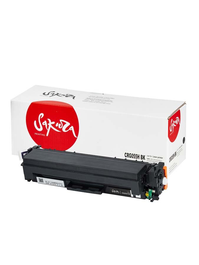 Картридж 055H для Canon MF742Cdw, MF746Cx, MF746, MF742, MF740, LBP-663 7600 стр. Sakura черный