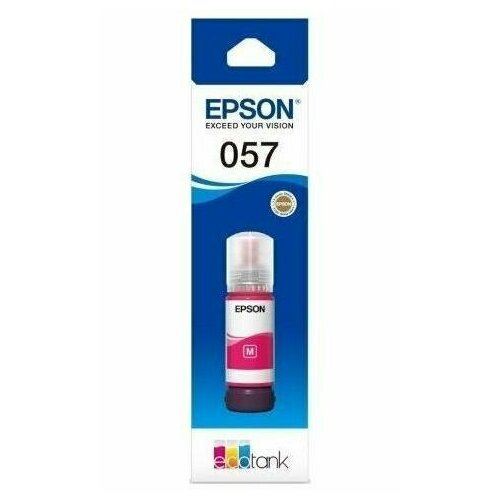 фото Чернила epson 057 c13t09d398, для epson, 70мл, пурпурный