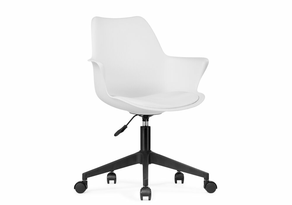 Компьютерное кресло KAPIOVI TUOLIN, белый пластик, черная крестовина