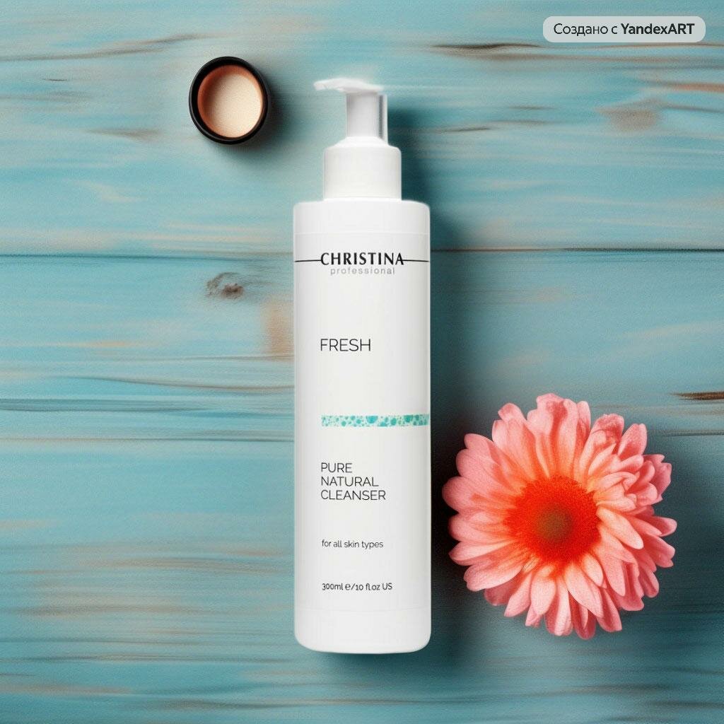 Christina – Натуральный очищающий гель для всех типов кожи Fresh Pure & Natural Cleanser, 300 мл