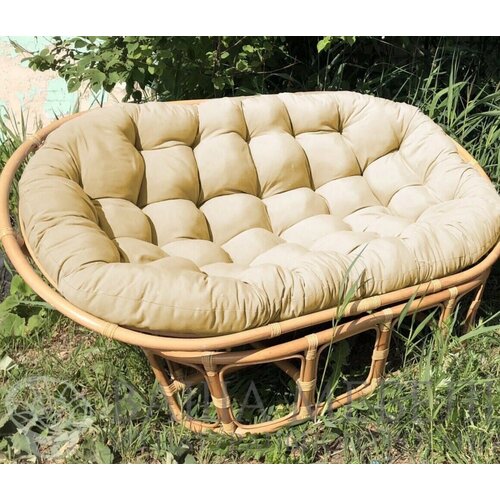 Подушка для дивана из натурального ротанга 