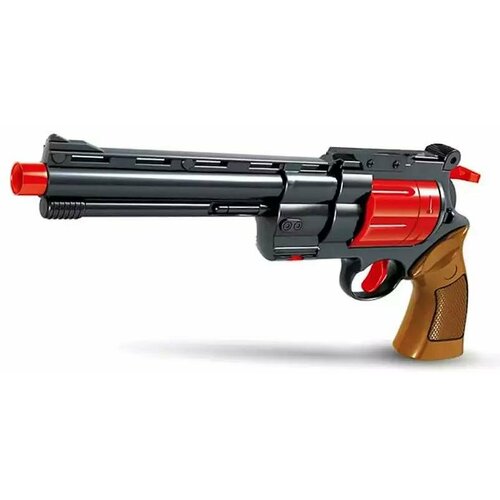 Револьвер механический с резиновыми пулями+присоски ZYB-B2448