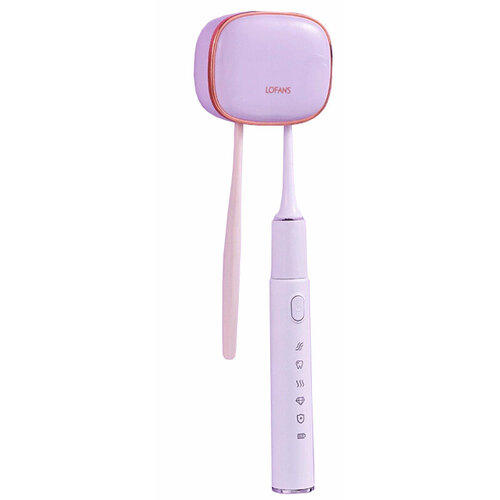 Cтерилизатор Xiaomi Lofans Portable Sterilization Toothbrush Holder S7 Violet portable toothbrush case travel camping protect storage box tooth toothbrush cover toothpaste organizer toothbrush holder h774