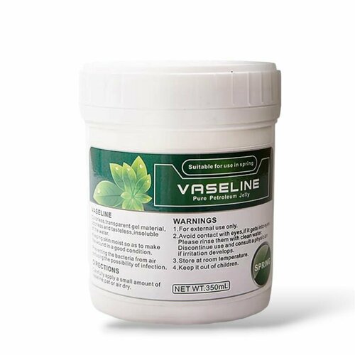 Вазелин для тату с антимикробным эффектом Vaseline Pure Petroleum Jelly - Spring, 350мл