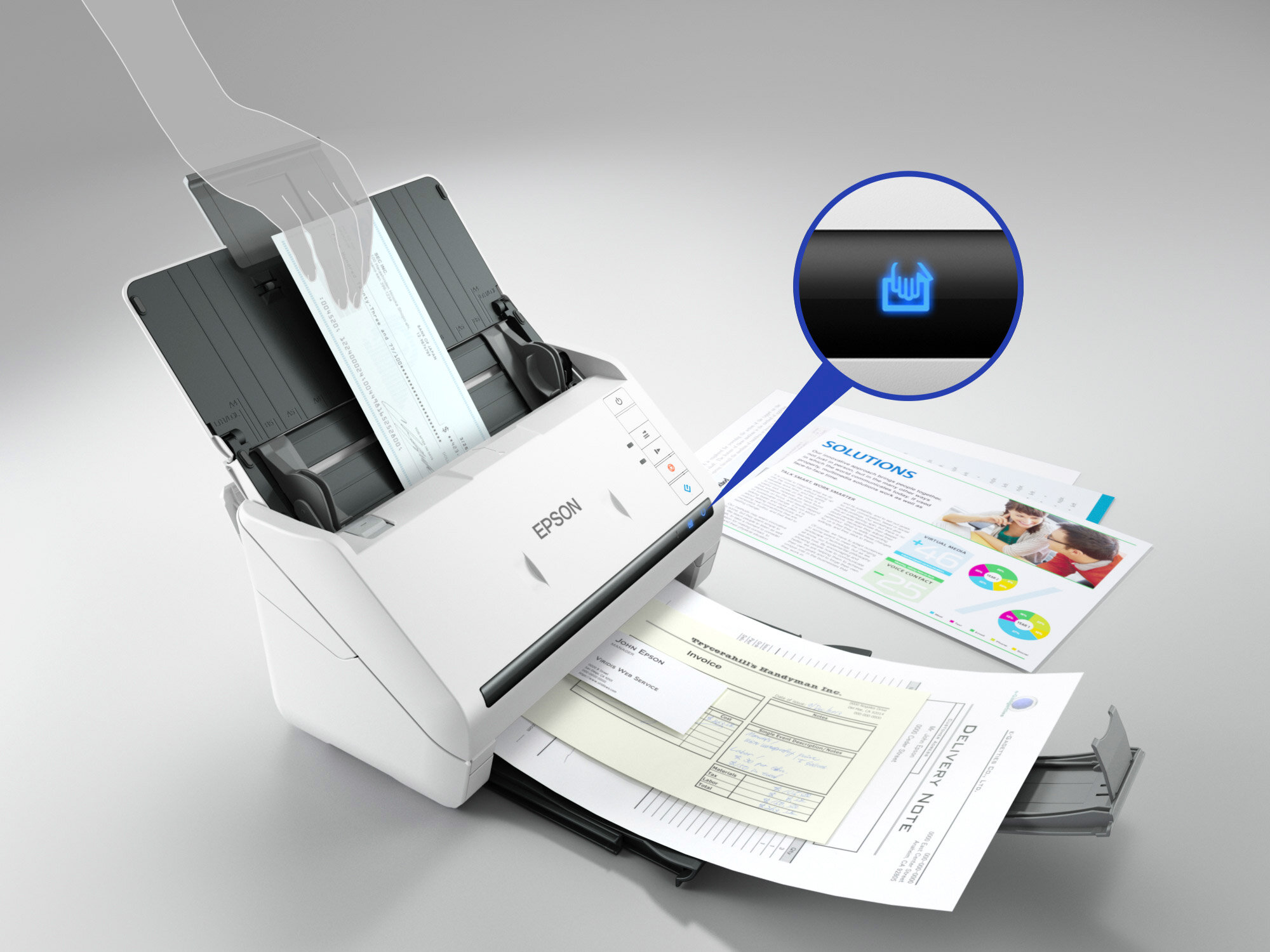 Сканер Epson WorkForce DS-770II