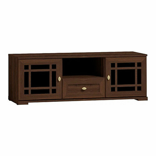 Тумба ТВ Глазов мебель Sherlock 3 орех шоколадный 6201₽