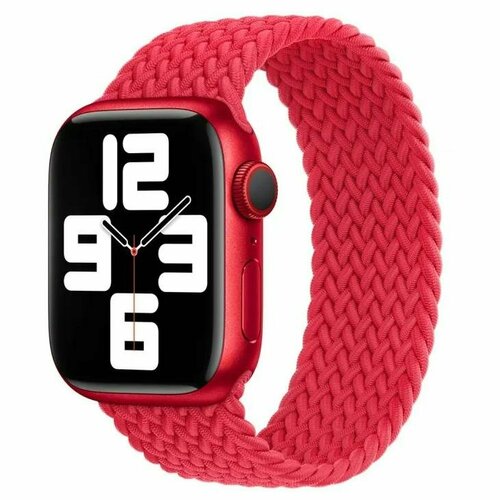 Ремешок Apple Watch 41 мм Solo Loop Braided Red Size 5