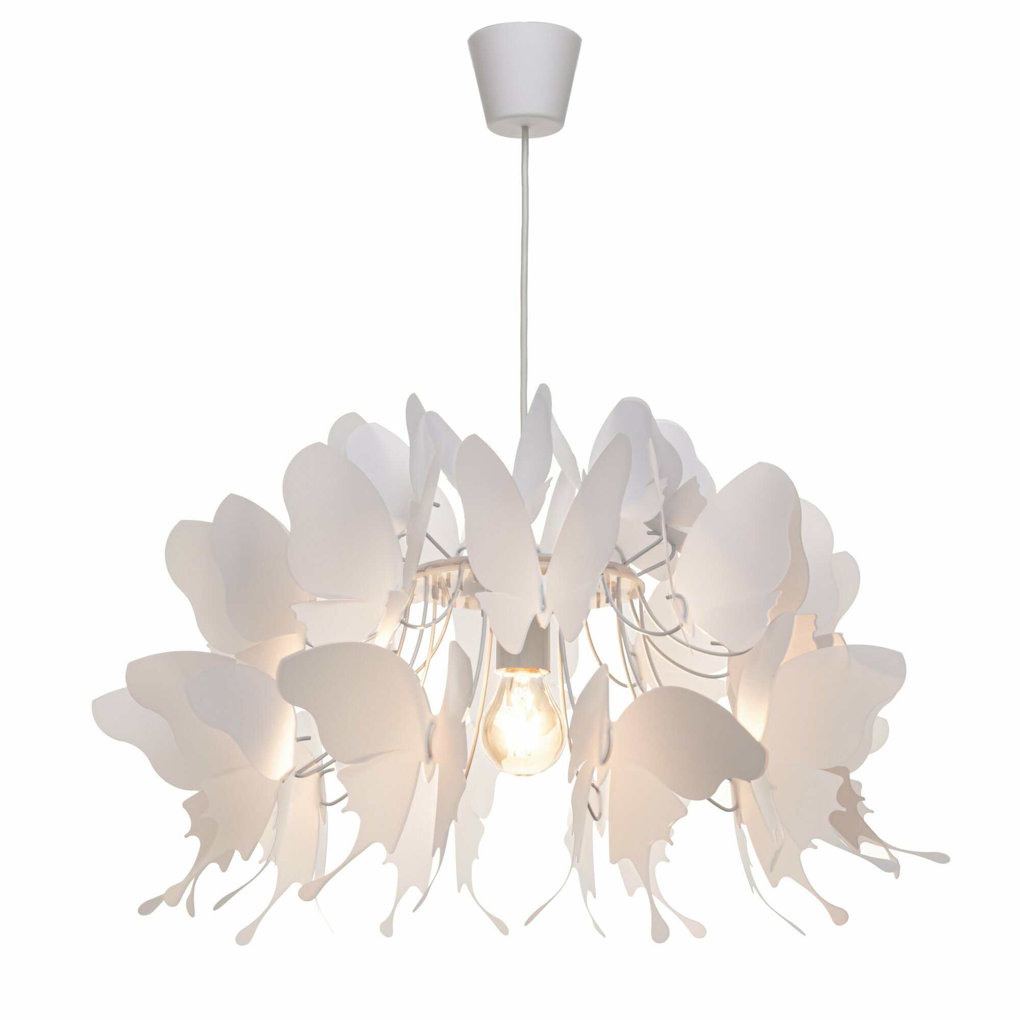 фото Подвес Lamplandia L1211 BAO WHITE, Е27*макс 60Вт