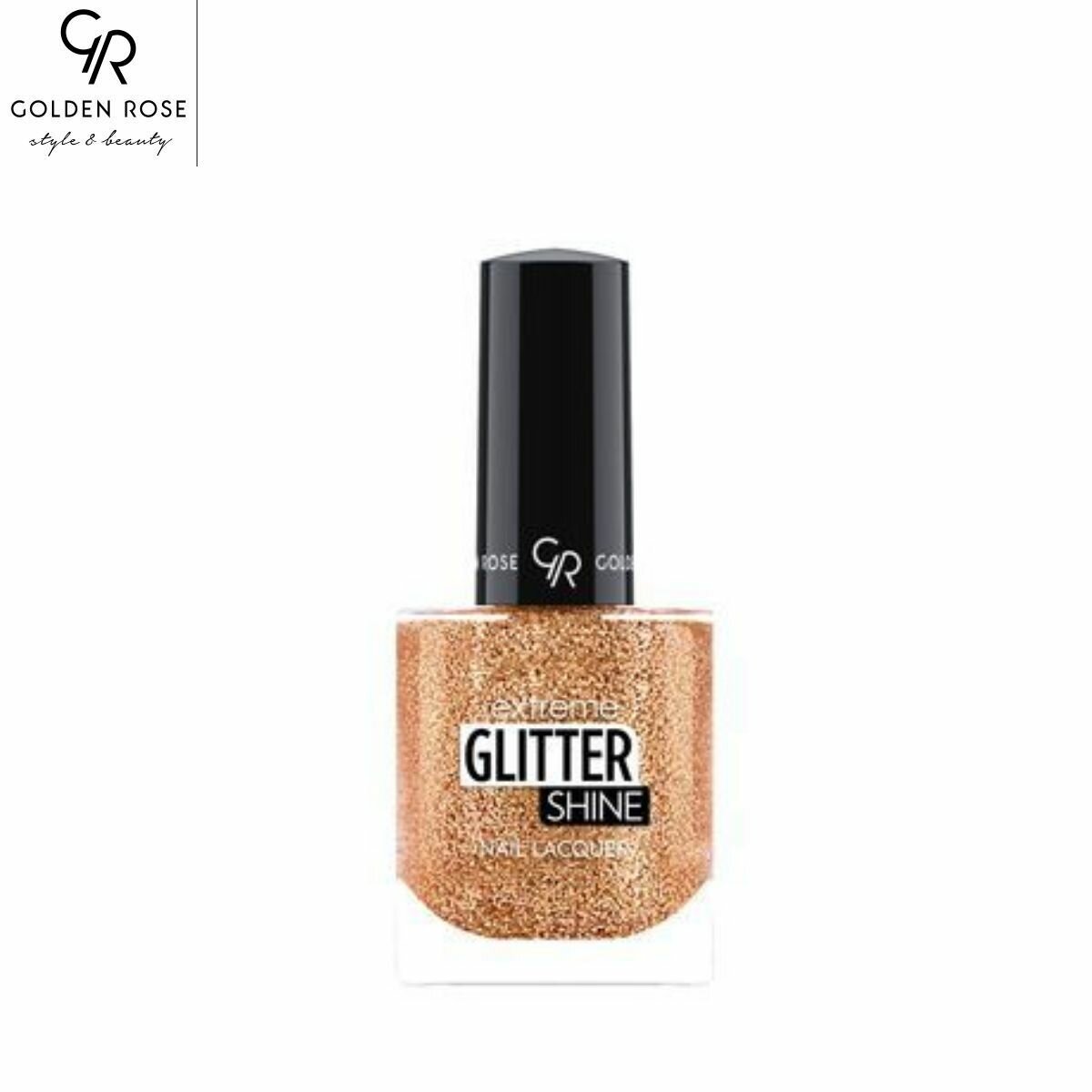 Гель-лак GOLDEN ROSE Extreme Glitter Shine Nail Lacquer 206