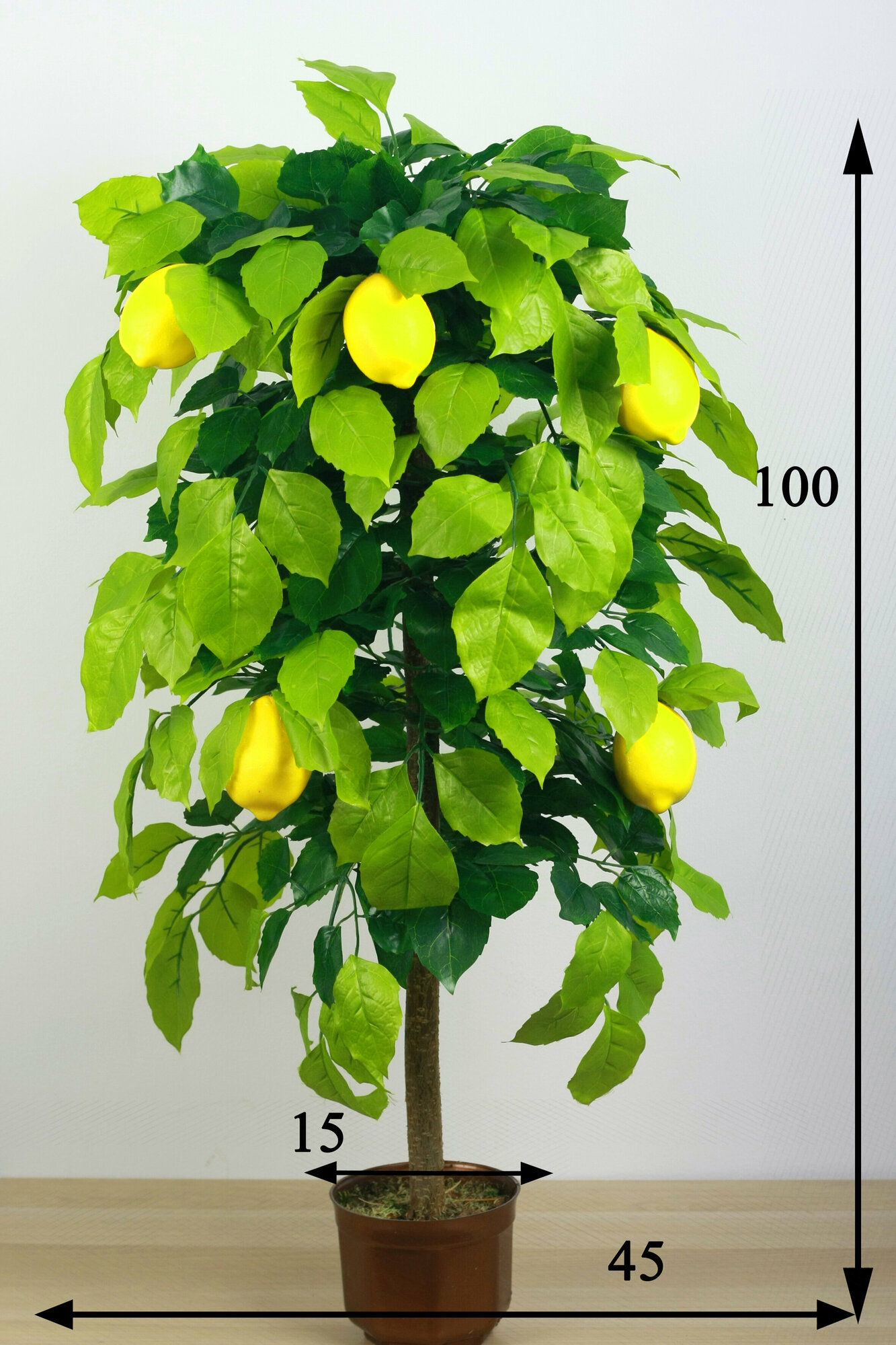 Искусственное Лимонное дерево от бренда Holodilova
