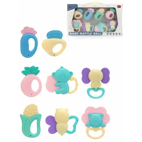 Набор грызунков для младенцев 8 штук