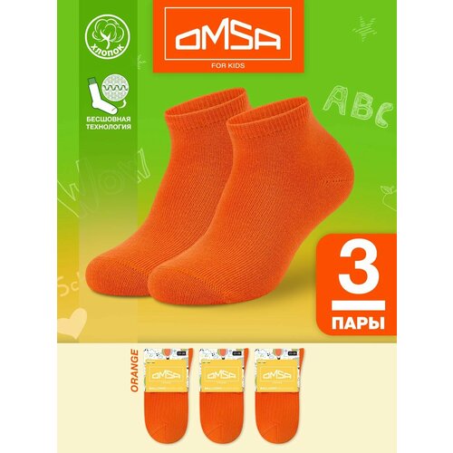 фото Носки omsa размер 35-38 (20-22), оранжевый