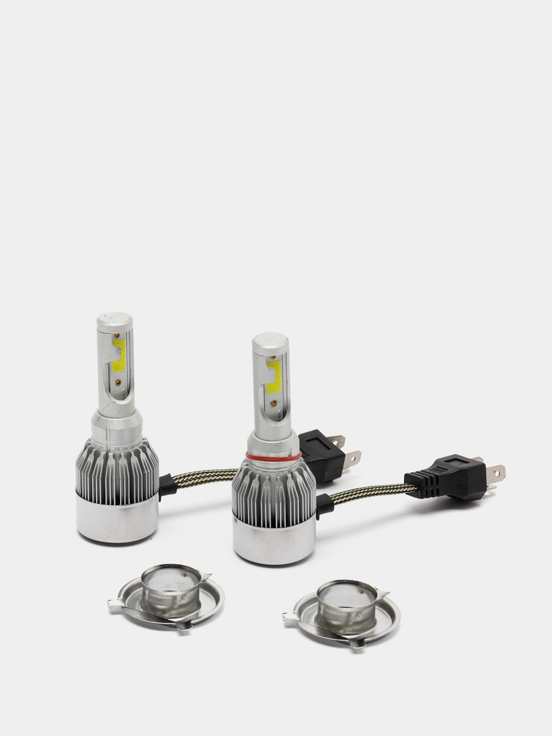Светодиодные автомобильные лампы C6 H4 12/24V-36W 5500K 2200Lm 2шт