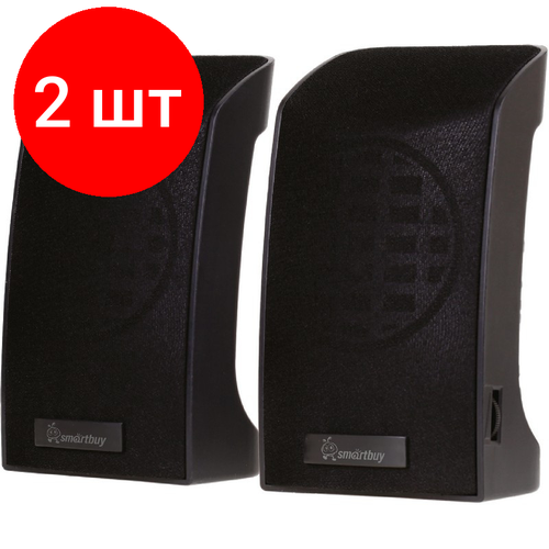 Комплект 2 штук, Акустическая система SmartBuy ORCA BAND, 6Вт, питание от USB (SBA-1000) акустическая система 2 0 smart technologies sba v 1007529 для интерактивных досок 20w