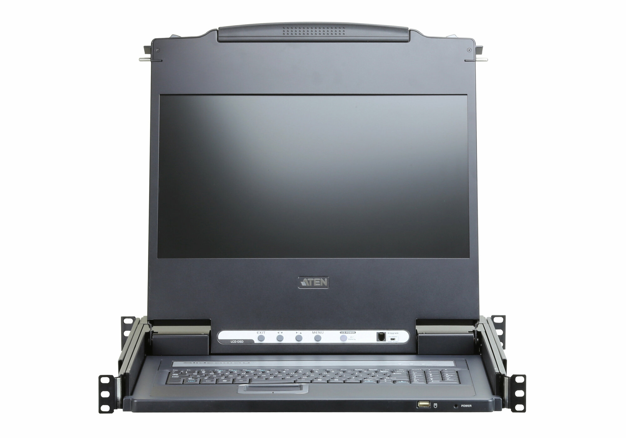 Консоль KVM ATEN CL6700MW-ATA-RG LCD 17" - фото №7