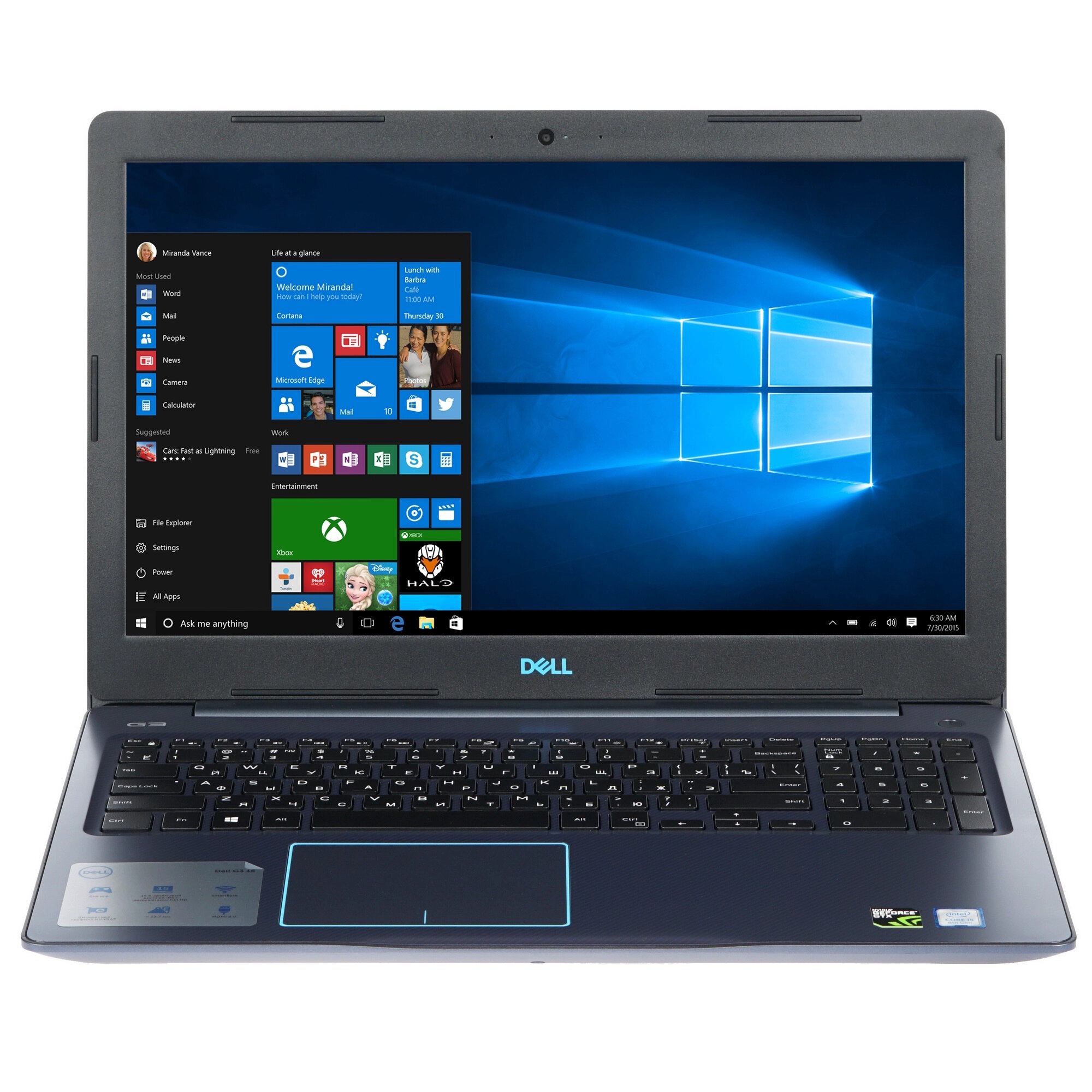 Ноутбук Dell G3 15 3579 БУ