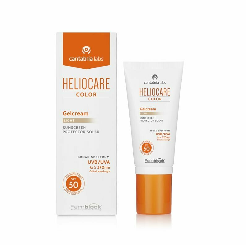 HELIOCARE Color Gelcream Light SPF 50 Тональный солнцезащитный гель-крем с SPF 50 (Light)