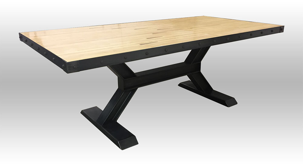 Обеденный стол в промышленном стиле, современный дизайн стола 180 см