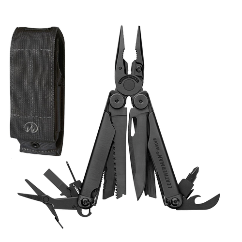 Мультитул Leatherman Wave Plus Black с чехлом