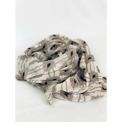 Шарф KIKKA MIA,150х70 см, серый шарф kikka mia 150х70 см розовый фуксия