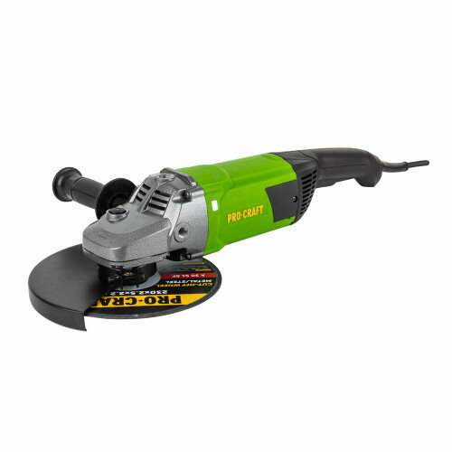 Углошлифовальная машина болгарка Procraft PW 2650 230мм круг 2600Вт 7500обмин 1186300₽