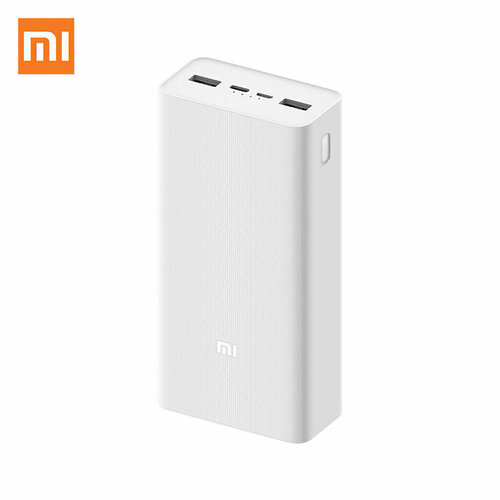 Аккумулятор внешний Xiaomi Power Bank 3 30000 mAh Европейская версия Белый 549600₽