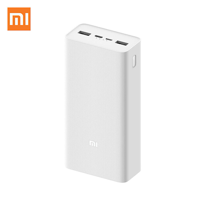 Аккумулятор внешний Xiaomi Power Bank 3 30000 mAh Европейская версия Белый