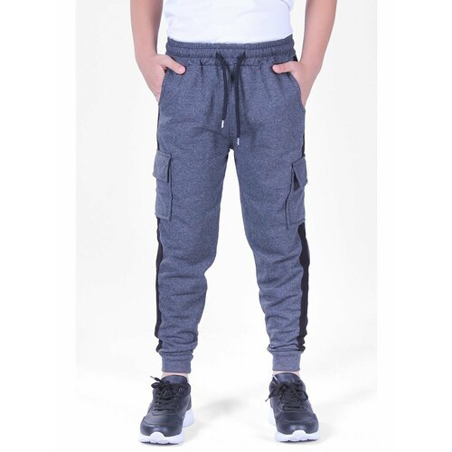 фото Брюки ciggo kids, размер 146/152, серый