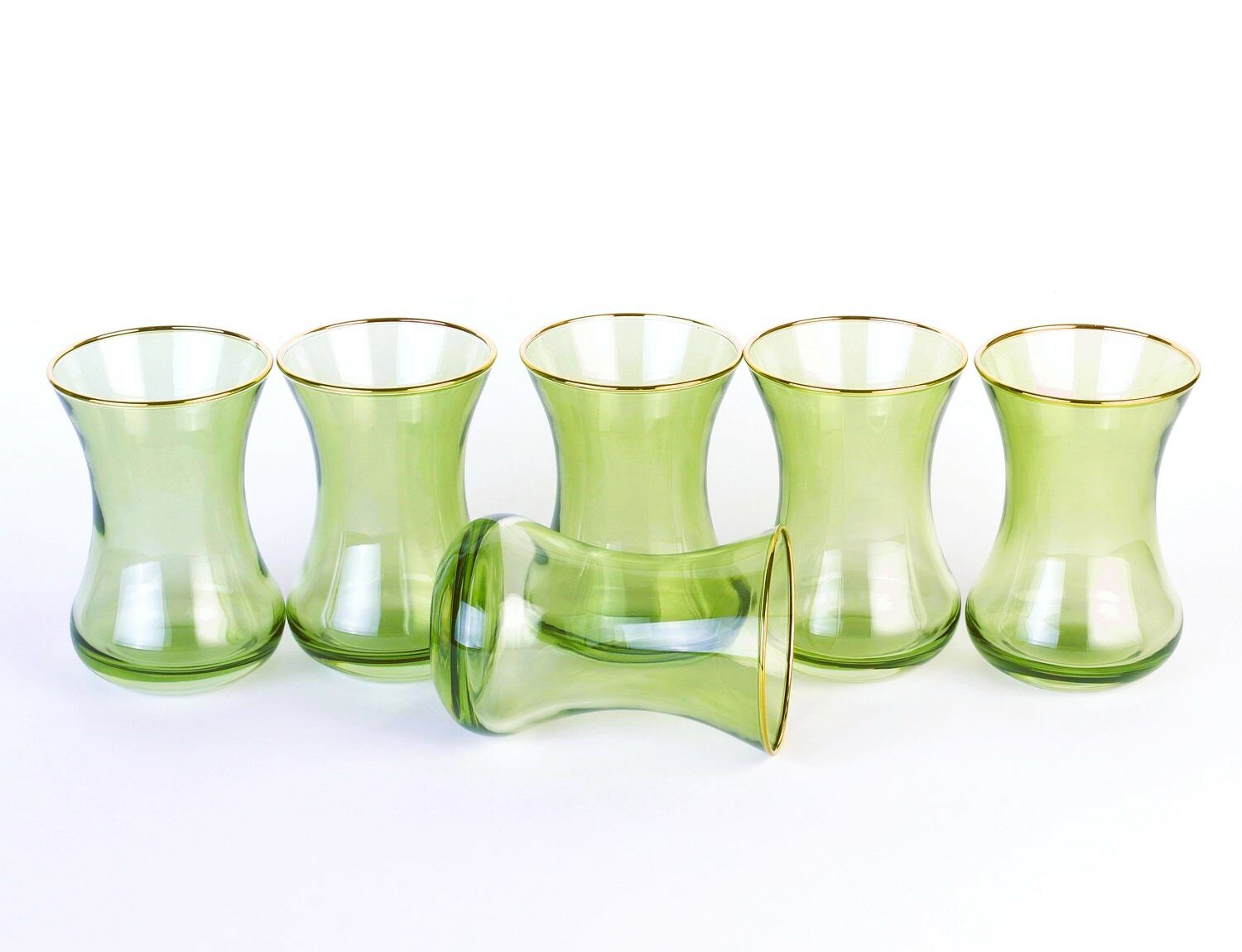 Набор 6шт восточных стаканов 135мл d6см h9см — фото 1