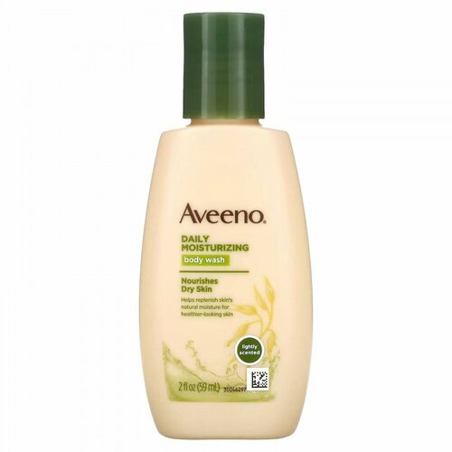 Aveeno, увлажняющий гель для тела для ежедневного применения, 59 мл (2 жидк. унций) lubriderm увлажняющий лосьон для ежедневного применения 473 мл 16 жидк унций