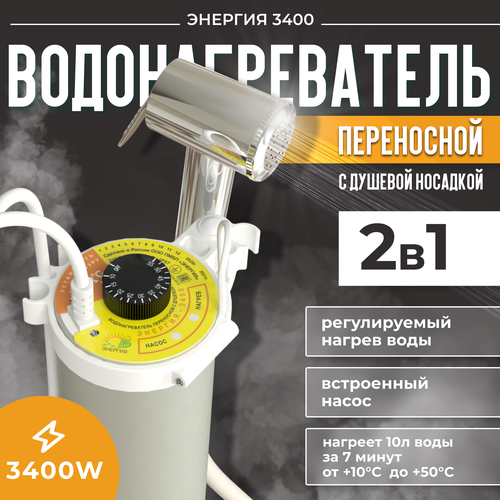 Fanline Энергия 3400, серебристый